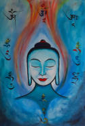 Uitvoering : Acryl op doek, 70 x 100 cm,  Niet beschikbaar