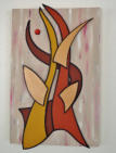 Uitvoering : Acryl op MDF, 45 x 70 cm, Niet beschikbaar