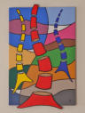 Uitvoering : Acryl op hardboard, 120 x 80 cm, Niet beschikbaar