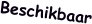 Beschikbaar